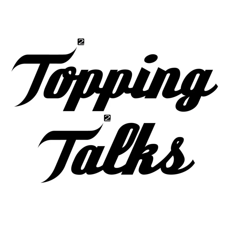 Topping Talks podcast logo